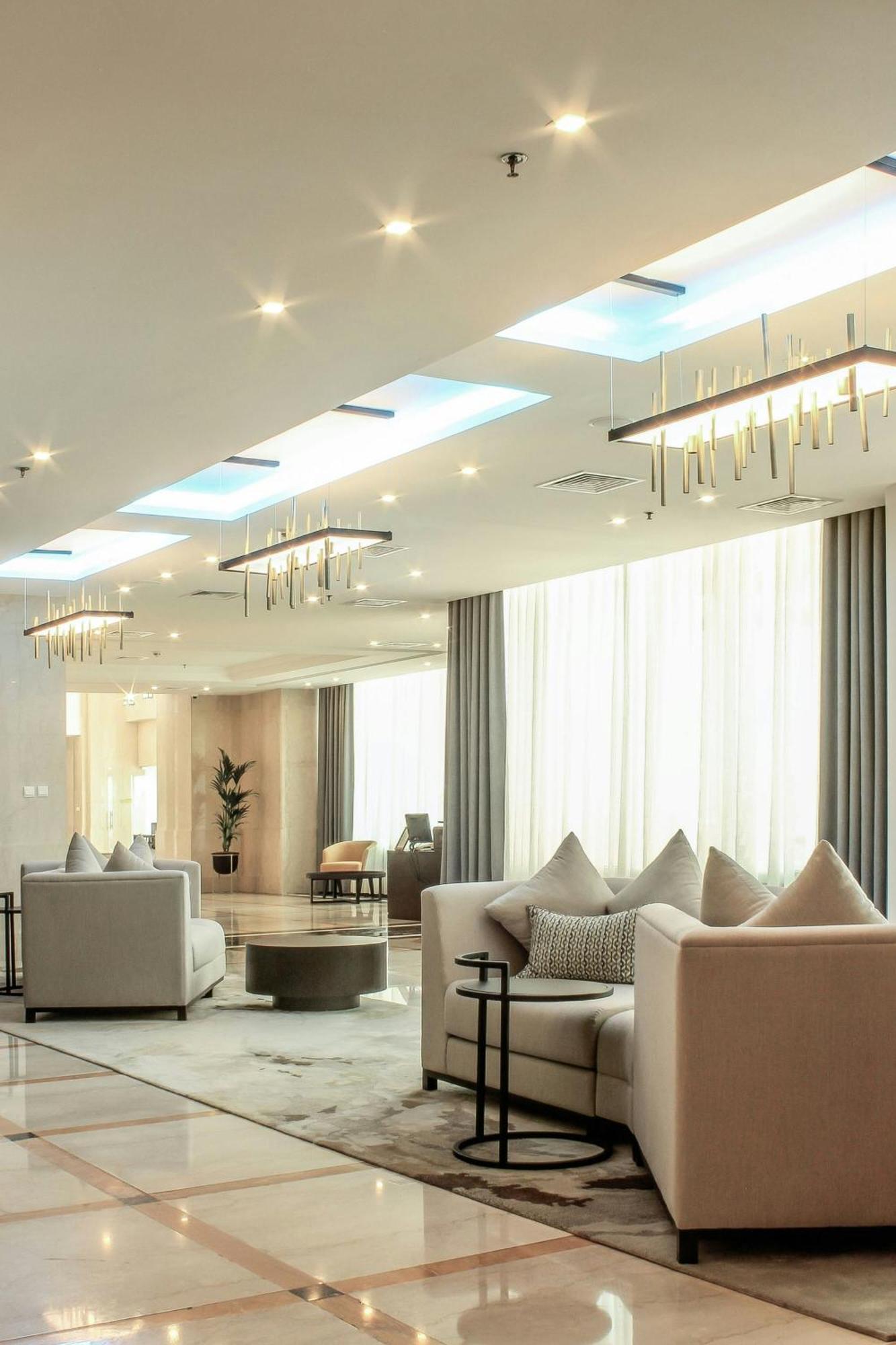 Marriott Executive Apartments Manama, Bahrain Esterno foto The lobby of the hotel